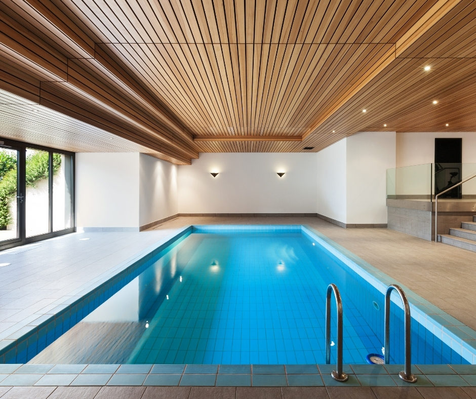 indoor swimming pool- henrick home