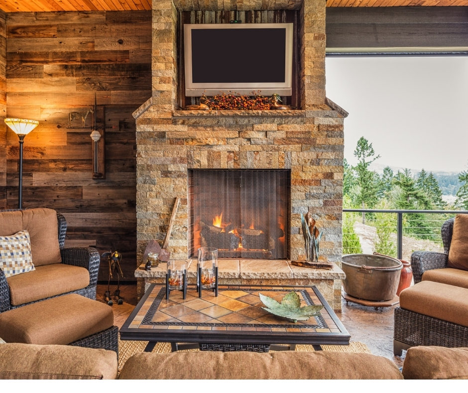 direct-vent gas fireplace